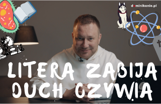 LITERA zabija DUCH ożywia